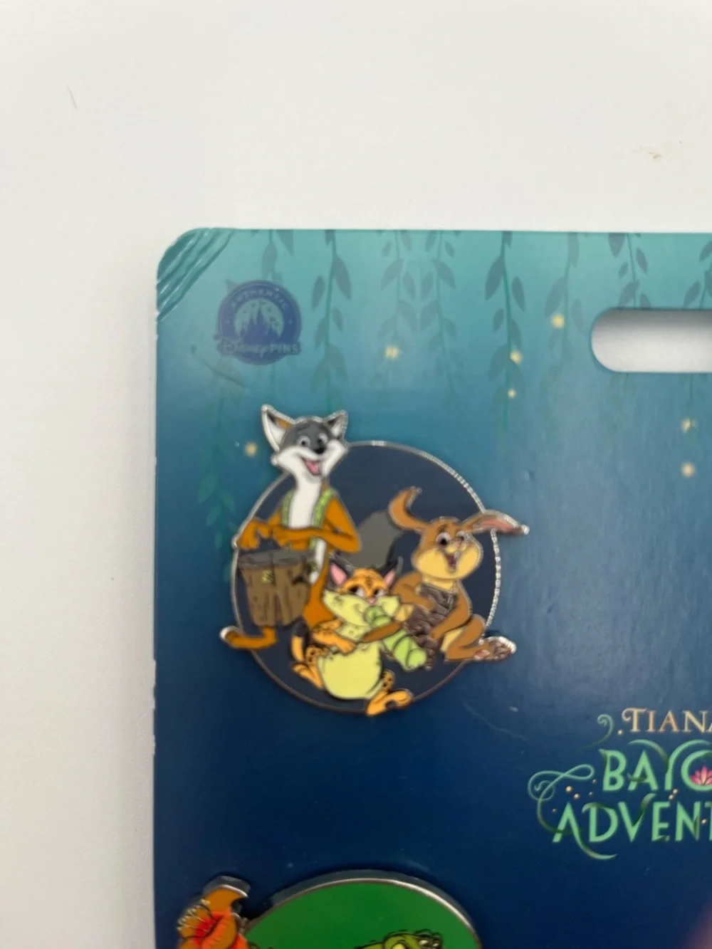 Disney Tiana's Bayou Adventure Enamel Pin Set - Blue, Green